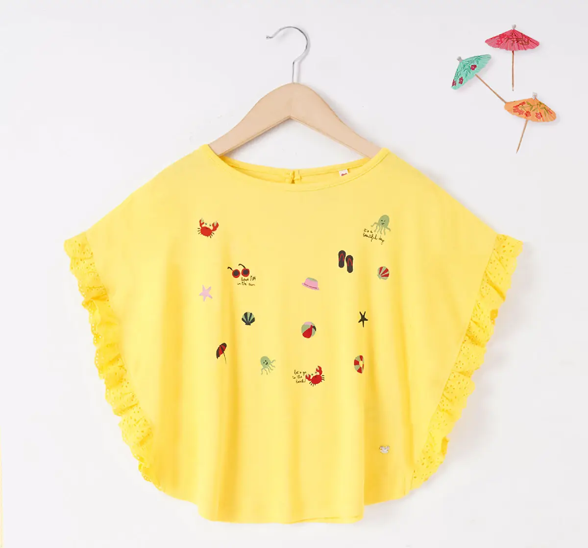 Girls Kimono Sleeve T-shirts