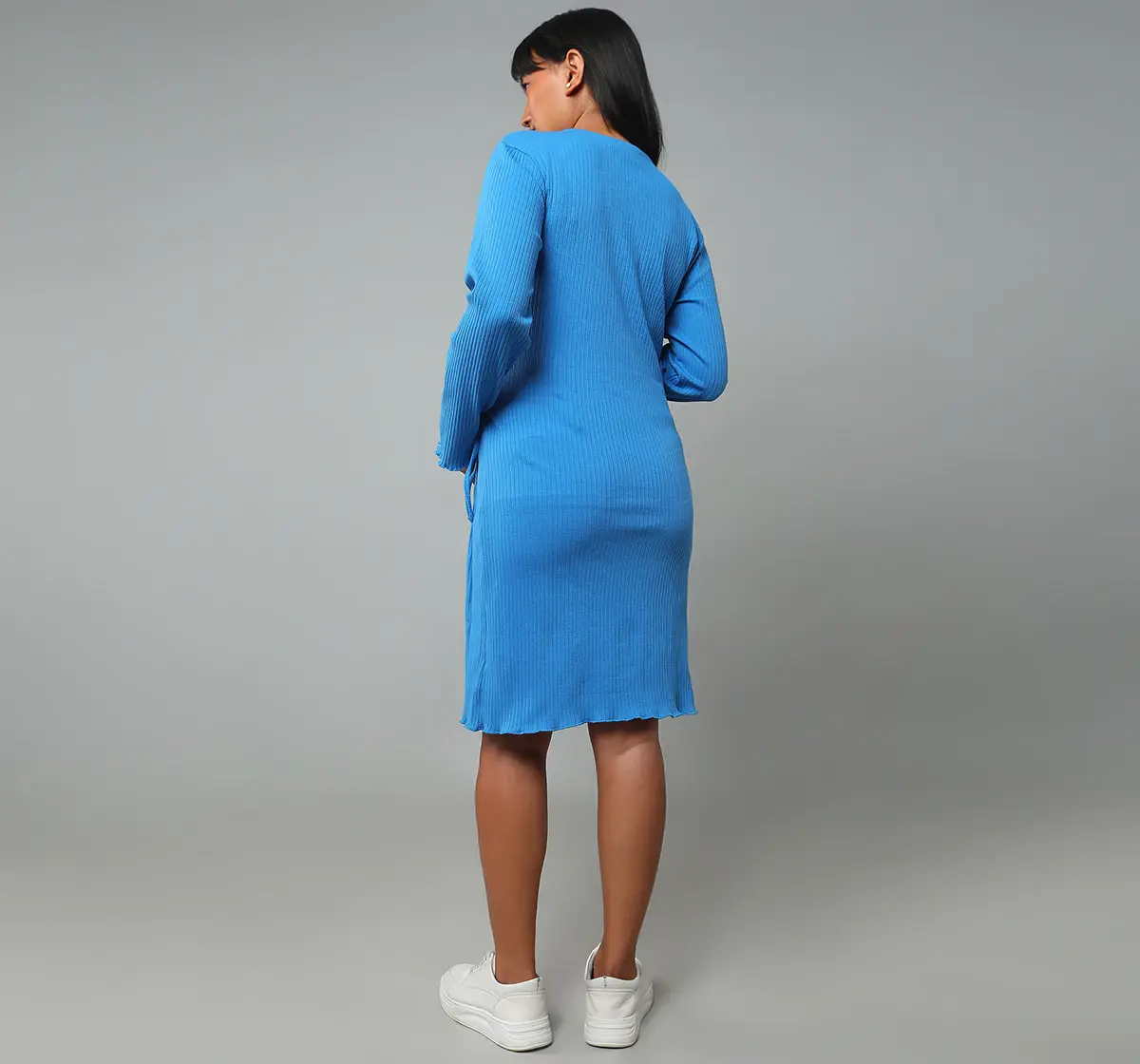 Maternity Wrap Around Dress With Tieup