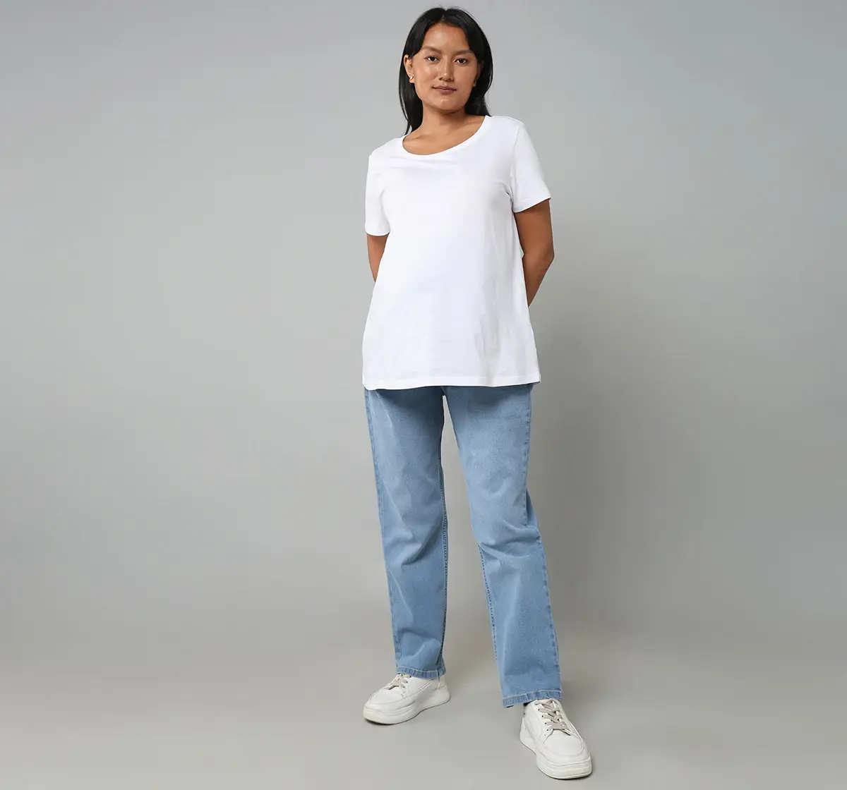 Straight Leg Maternity Denim