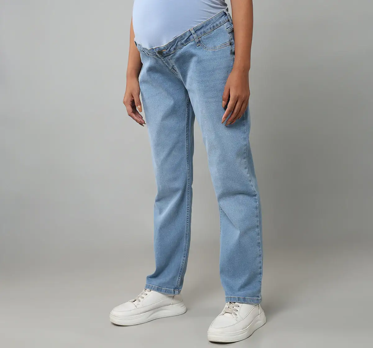 Straight Leg Maternity Denim