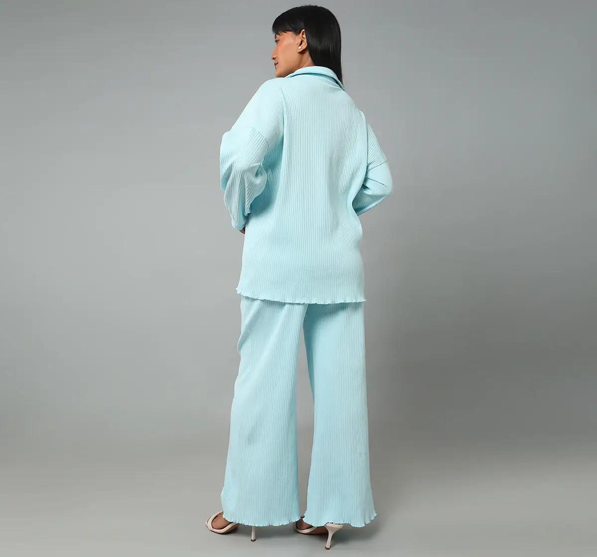 Maternity Rib Set With Hem Detailing