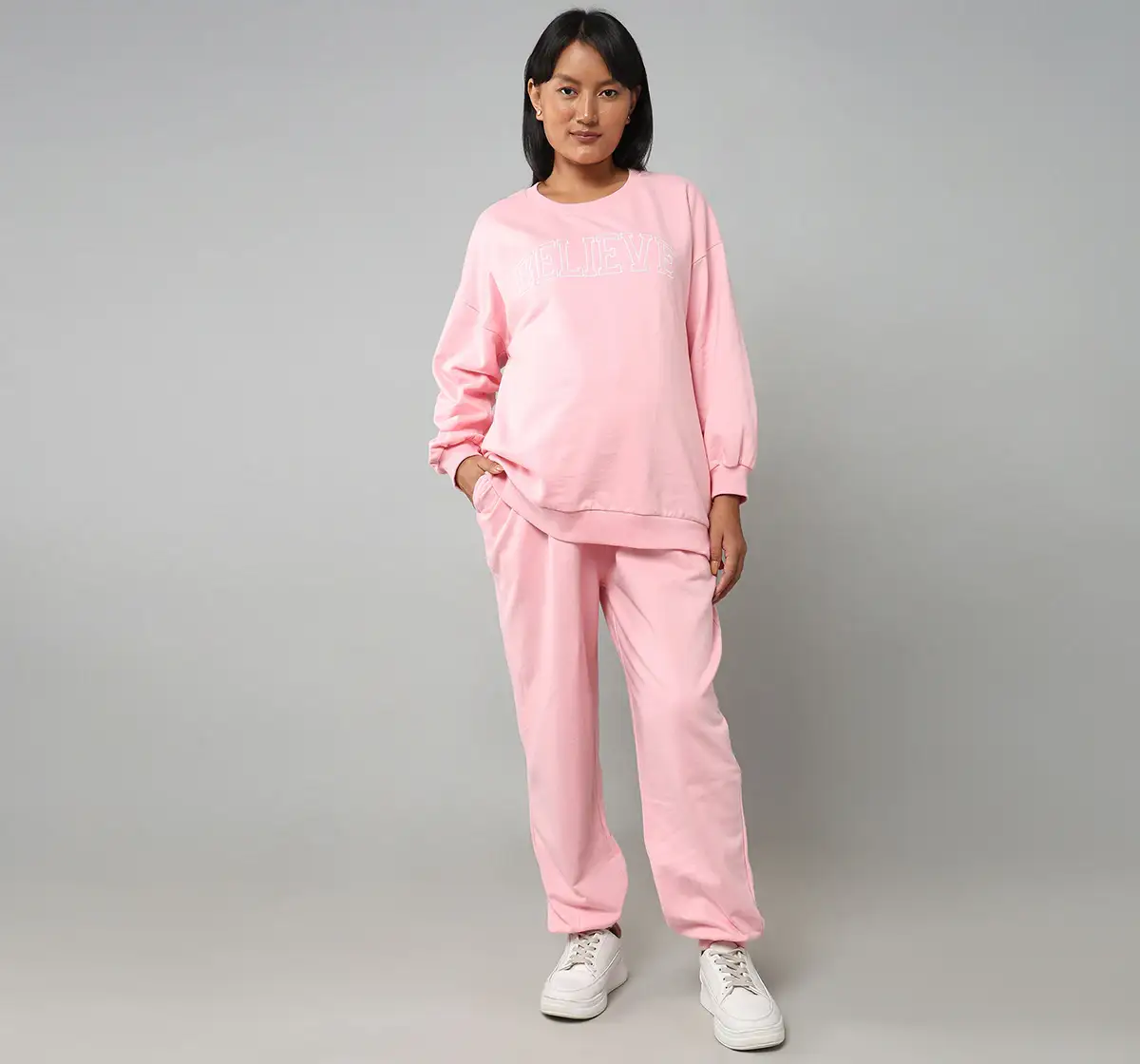 Maternity Sweatshirt With Jogger Set