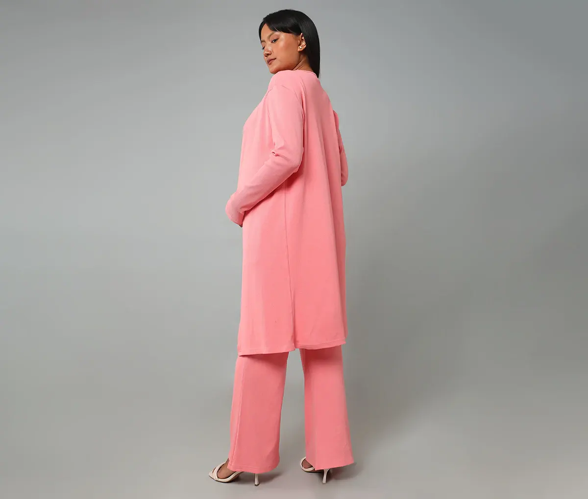 Maternity 3 Piece Lounge Set - Pink
