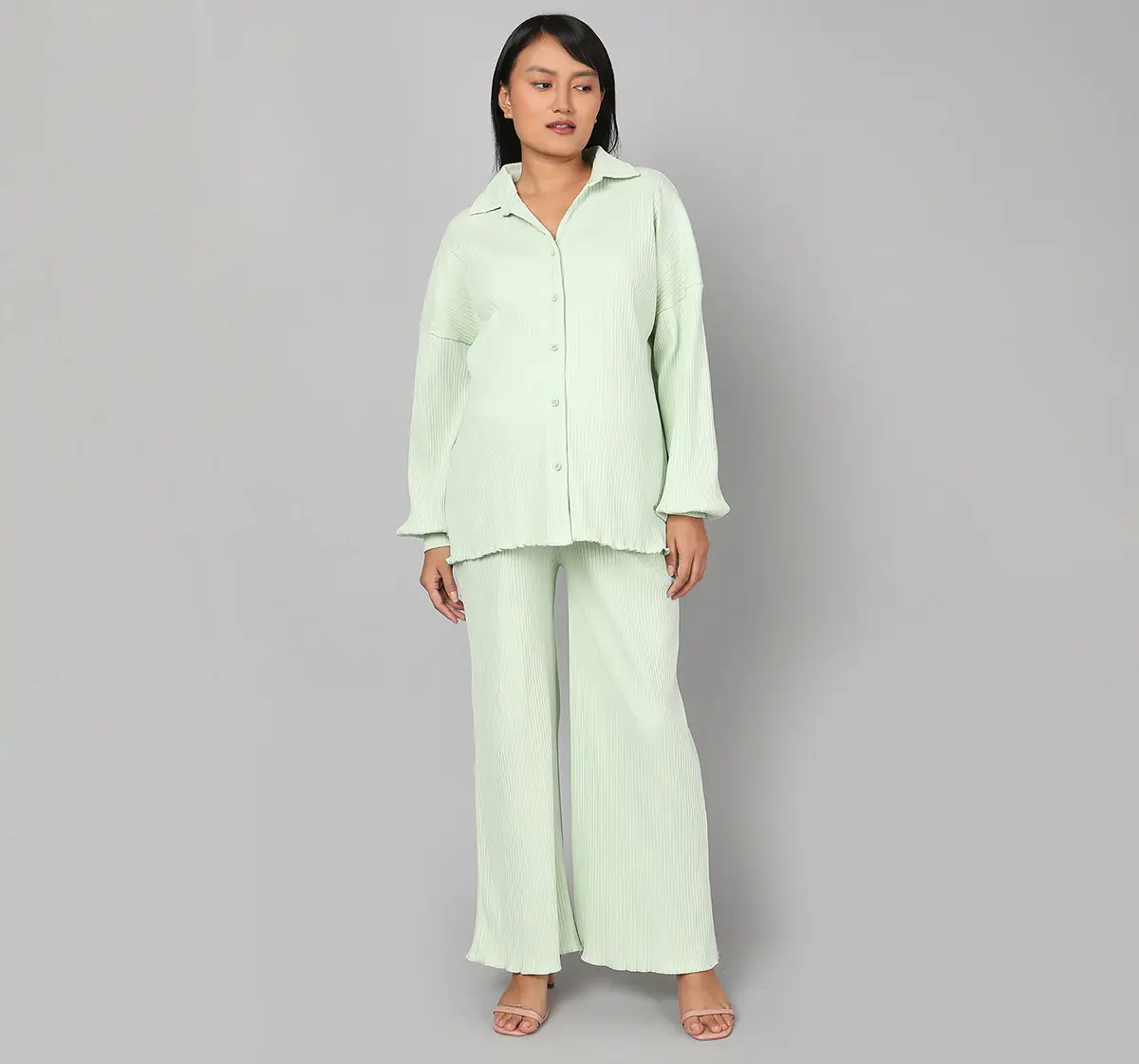 Maternity 2 Pc Co-ordinate Sets - Mint Green