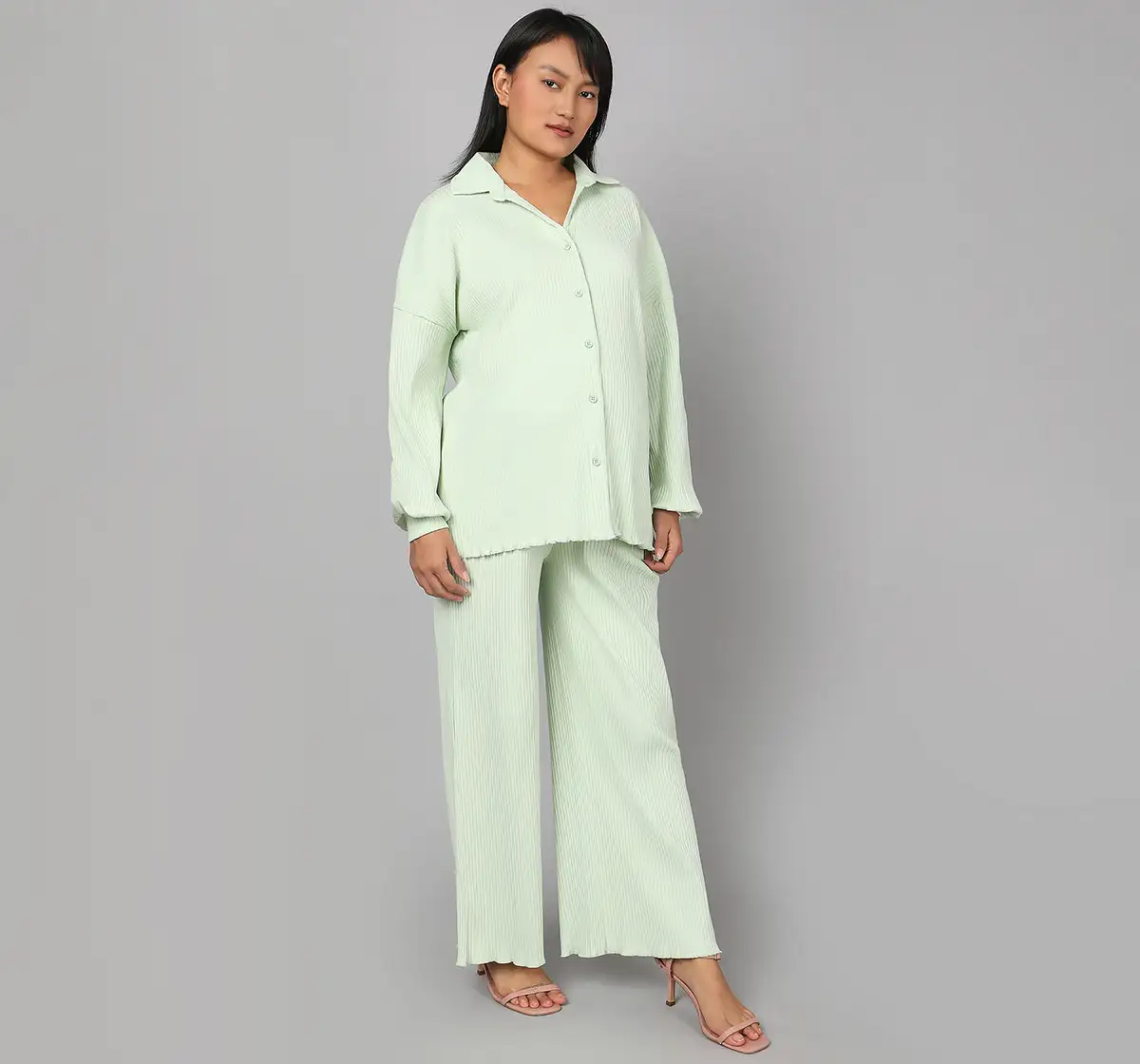 Maternity 2 Pc Co-ordinate Sets - Mint Green