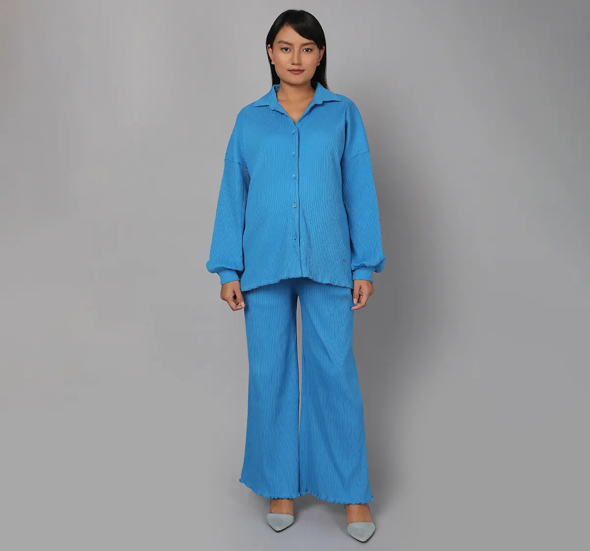 Maternity 2 Pc Co-ordinate Sets - Blue