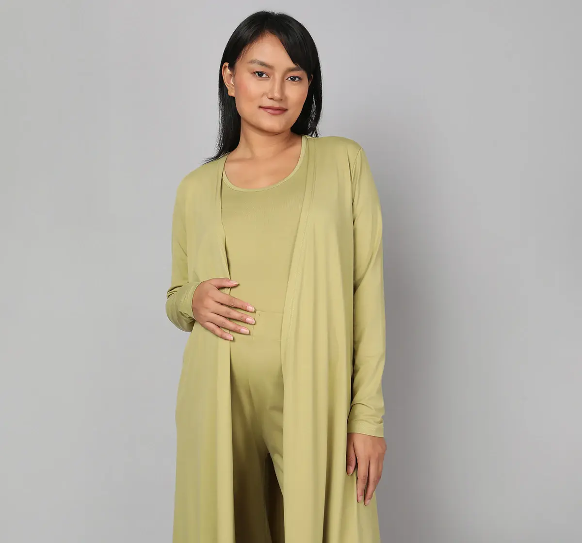 Maternity 3 Pc Co-ordinate Sets - Green