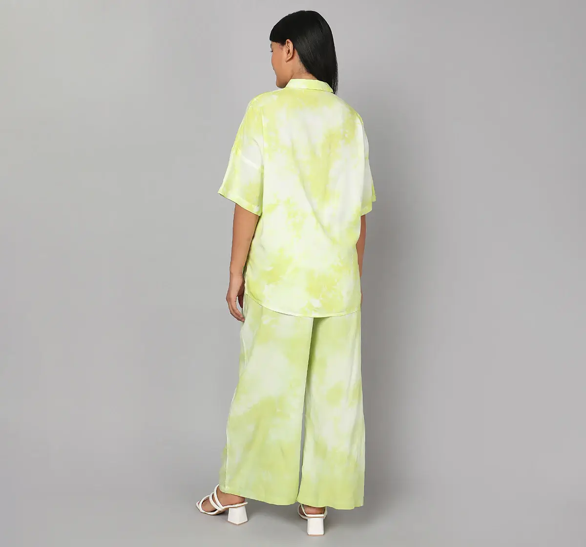 Maternity 2 Pc Tie Die Co-ordinate Sets - Green