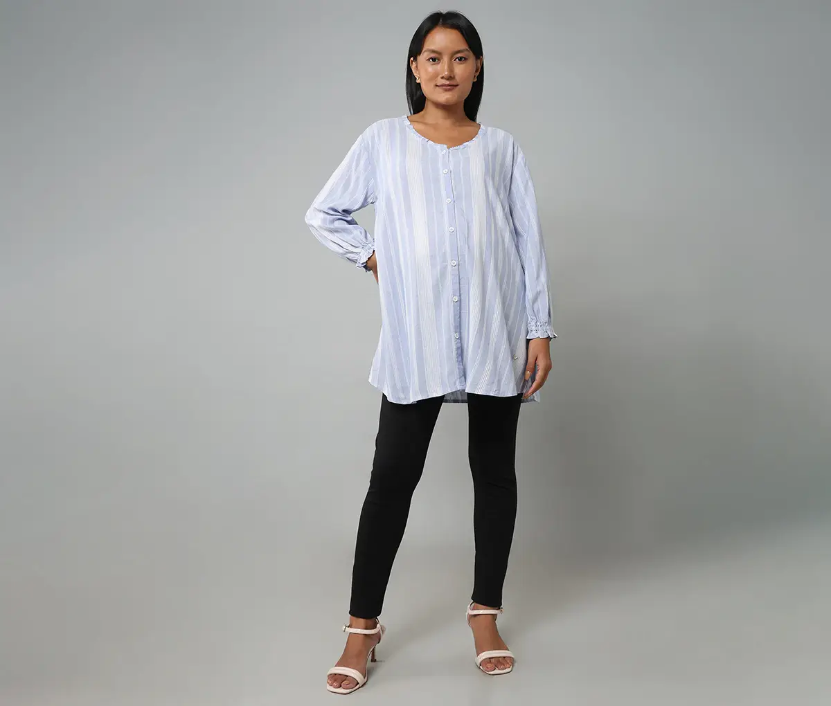 Maternity Regular Length Striped Top