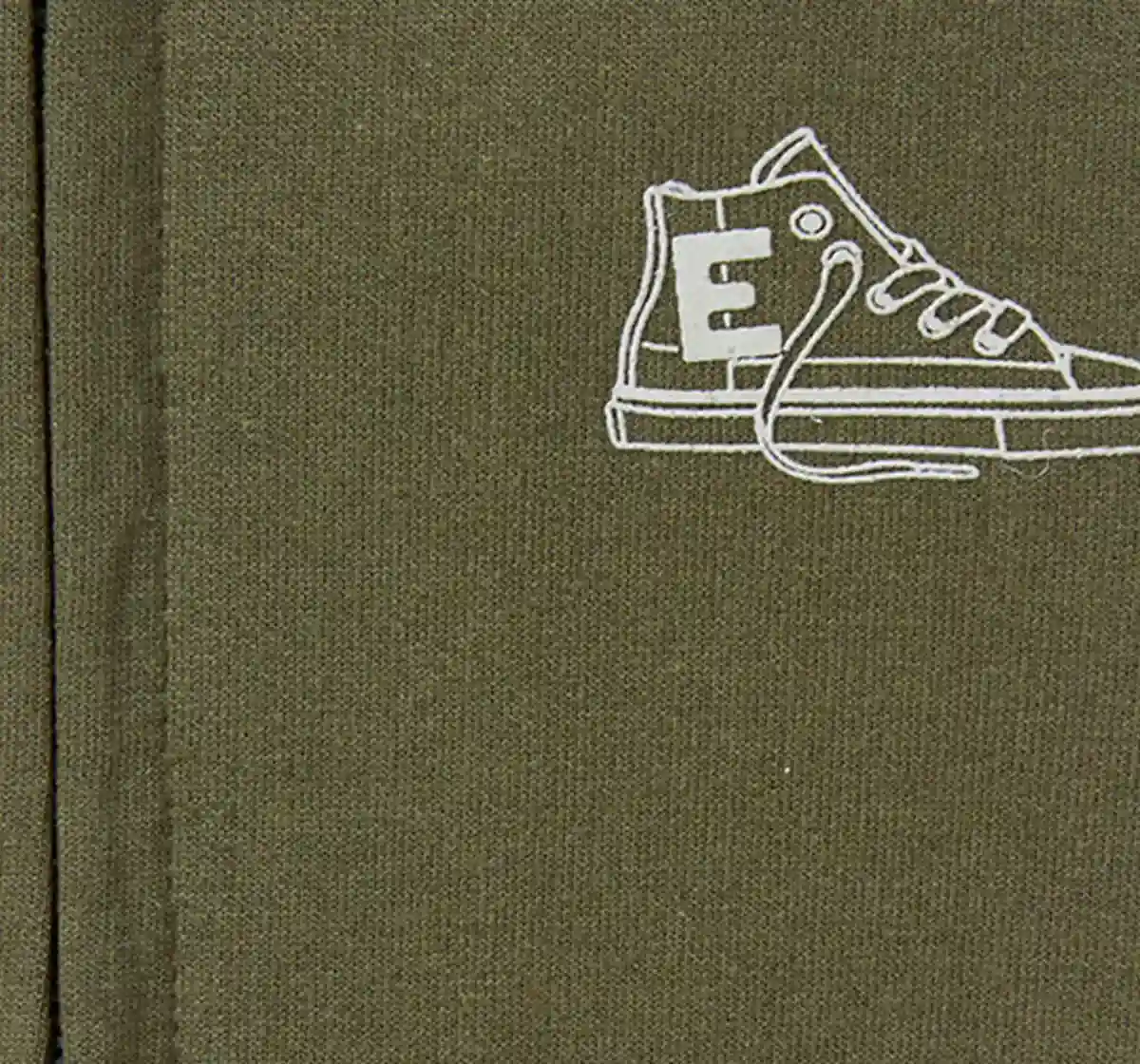 Solid Hoodie With Open Zipper