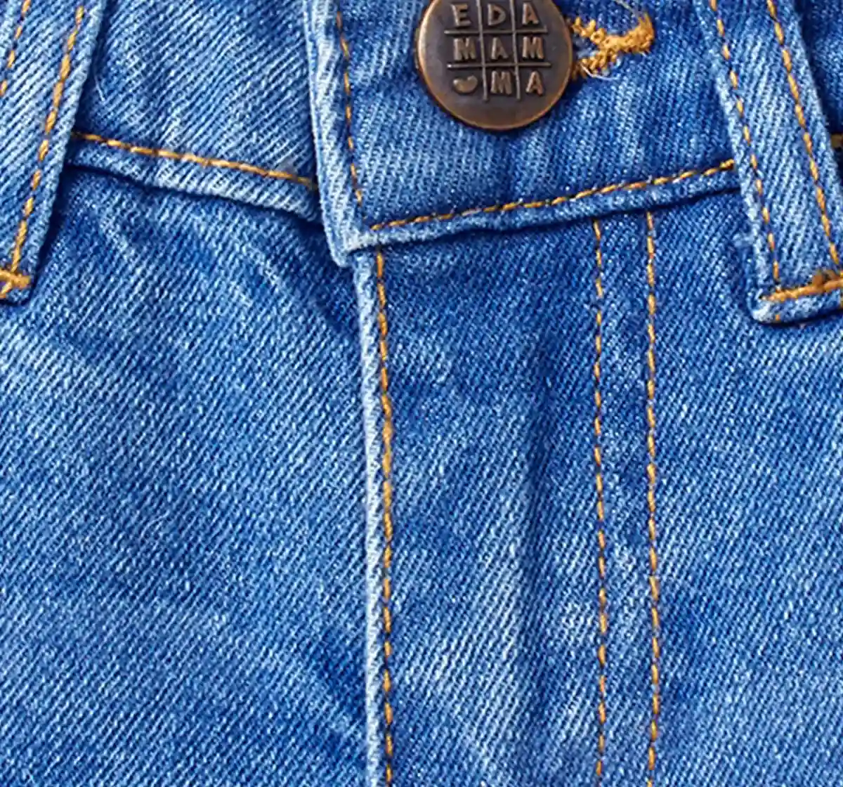 Washed Distress Stretch Denims