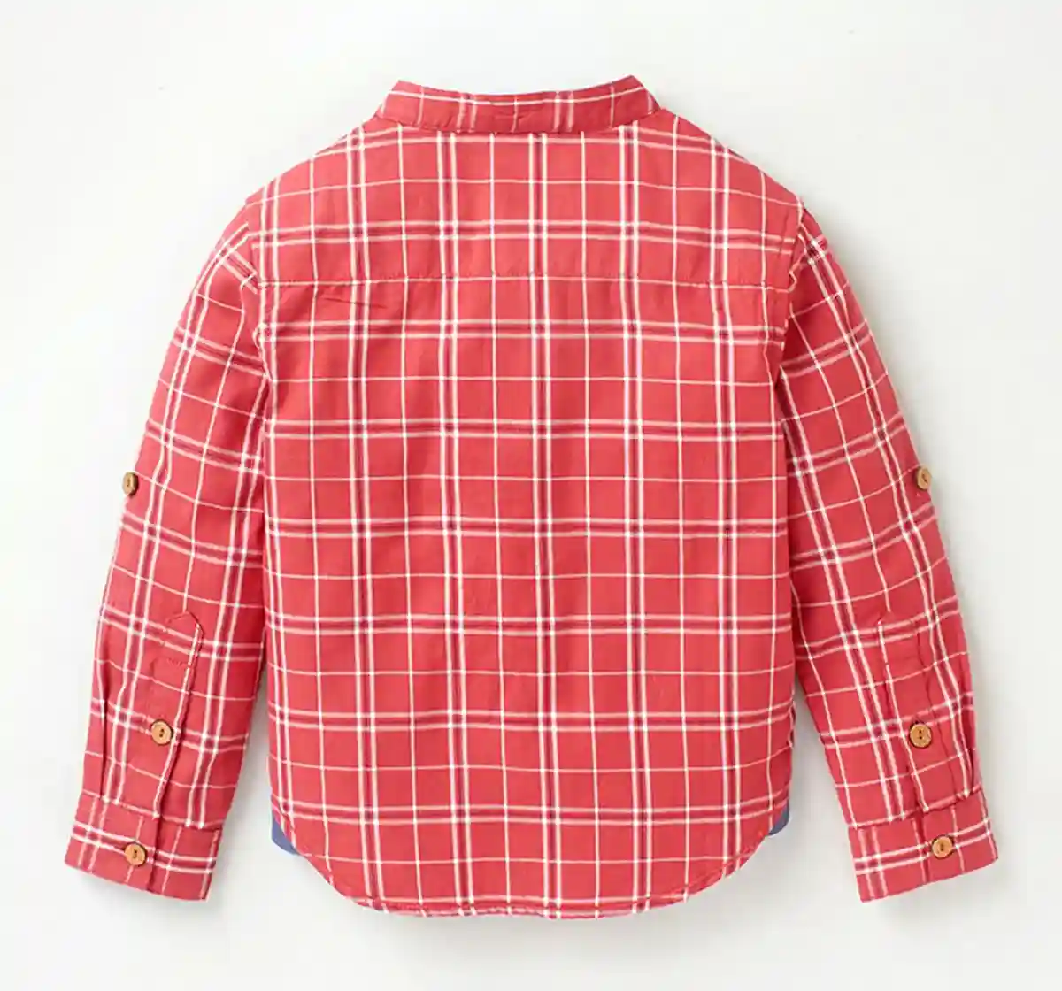 Roll Up Checkered Shirt