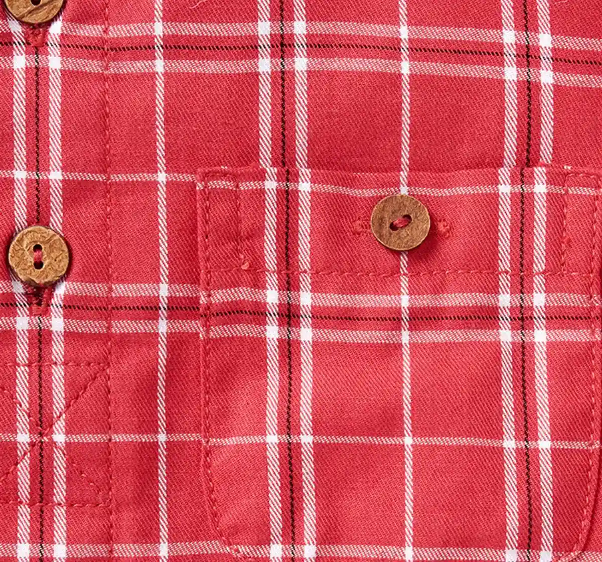 Roll Up Checkered Shirt