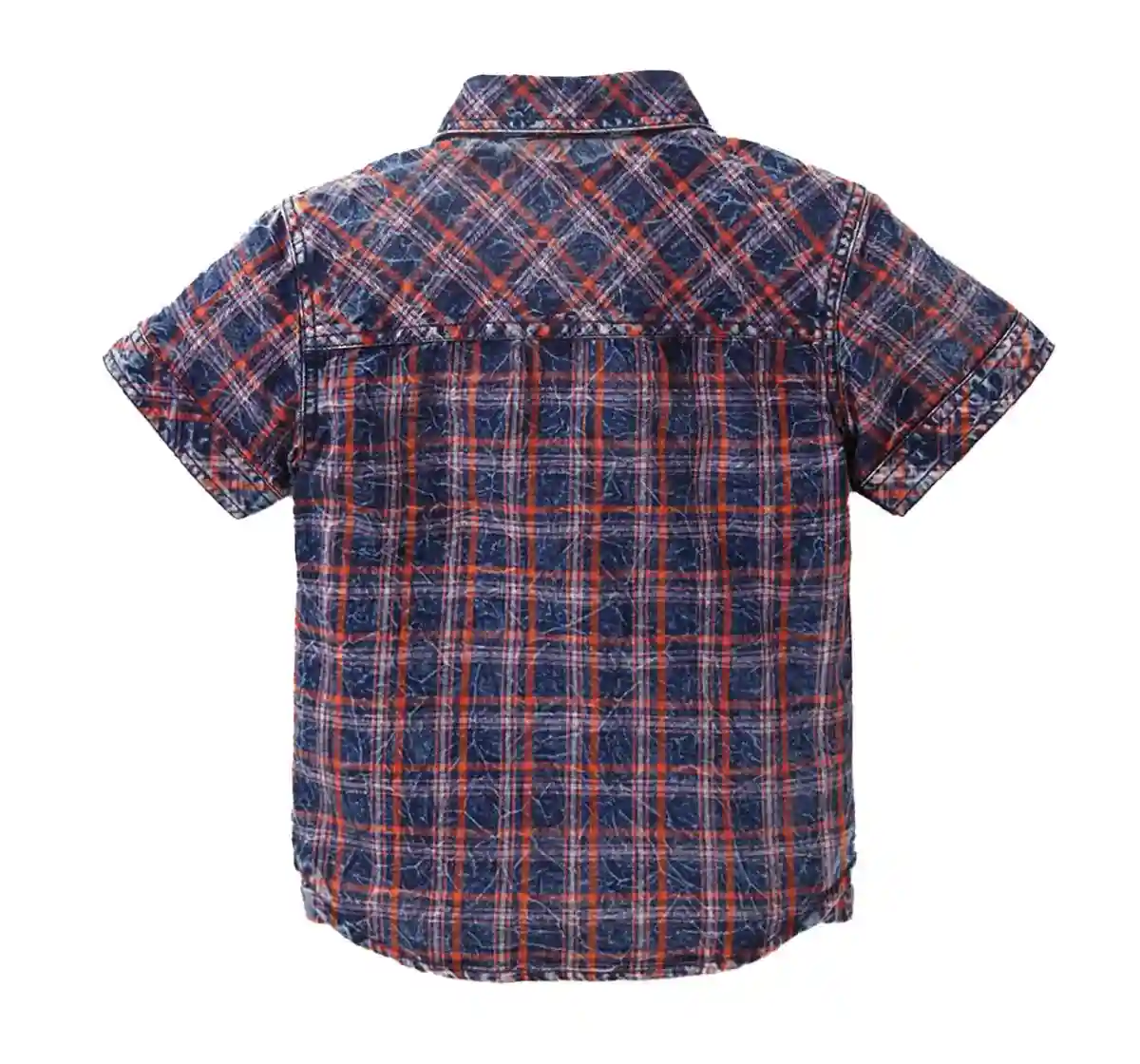 Half Sleeves Check Shirt