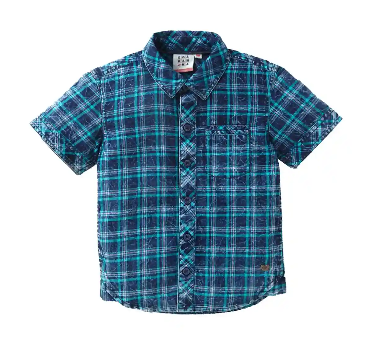 Half Sleeves Checks Shirt