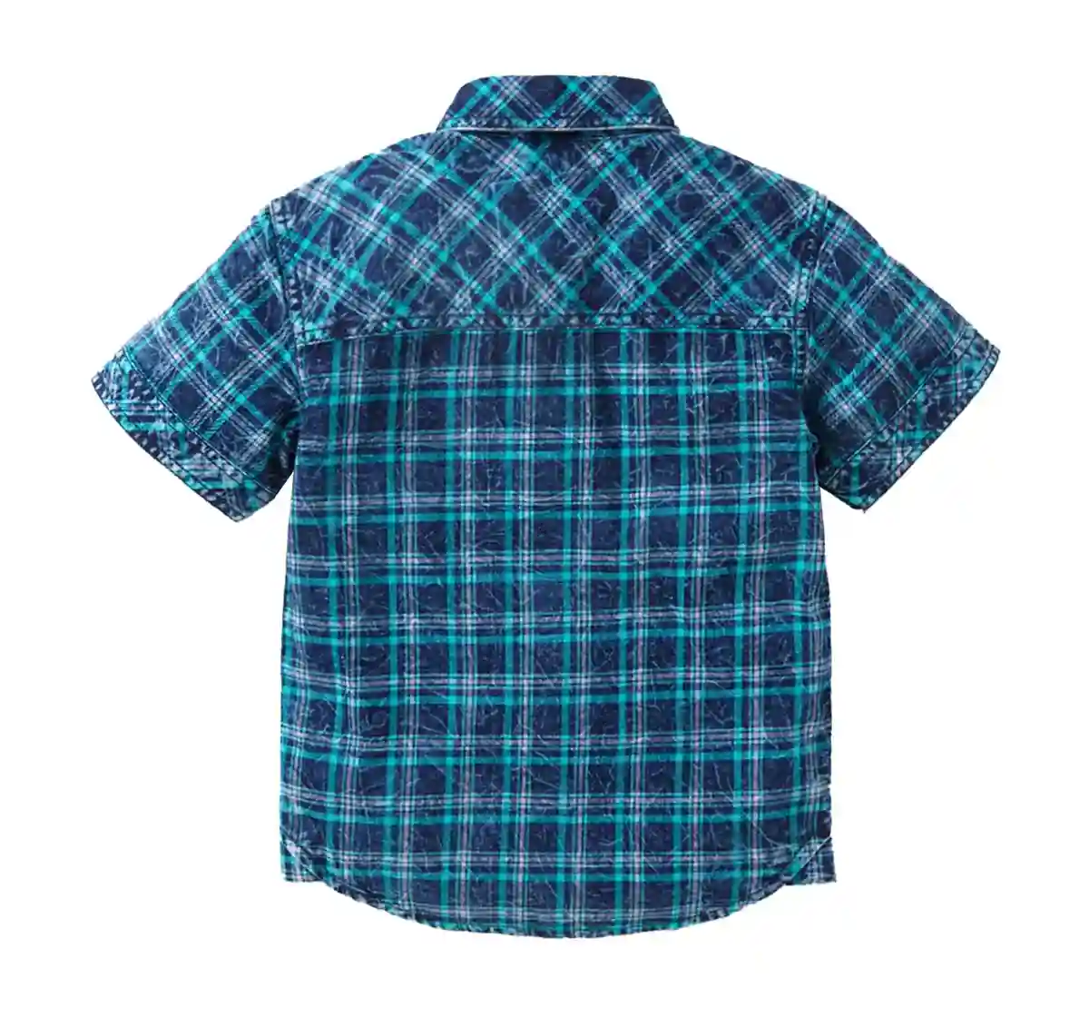 Half Sleeves Checks Shirt