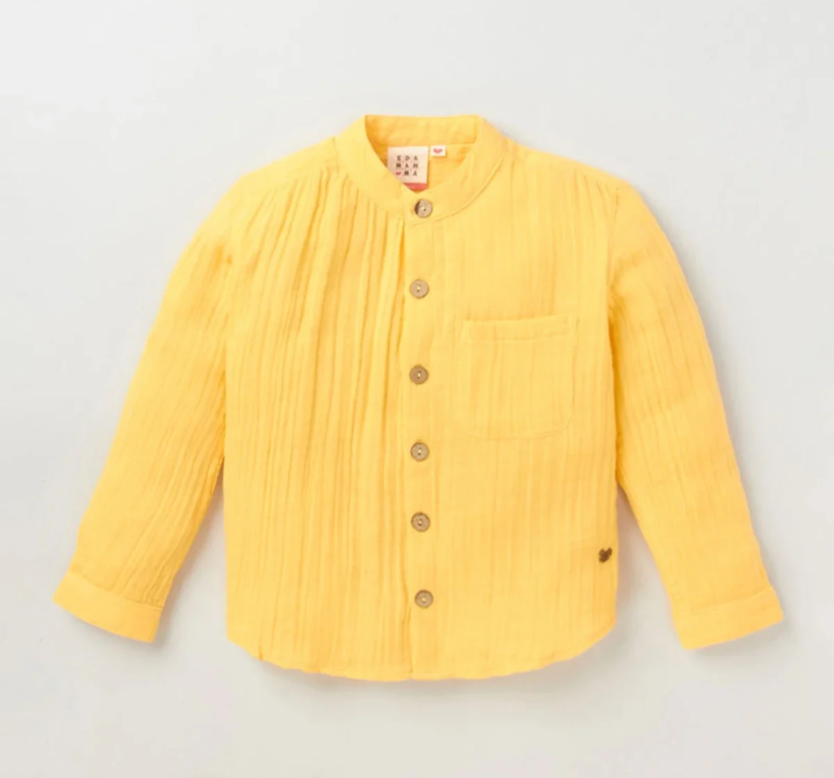 Boys Full Sleeves Solid Shirt