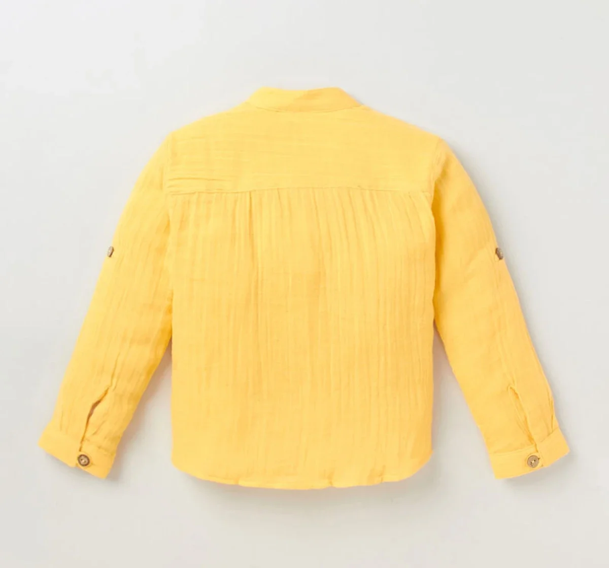 Boys Full Sleeves Solid Shirt