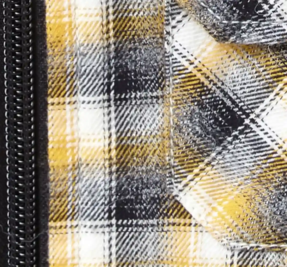 Check Shirt With Zipper