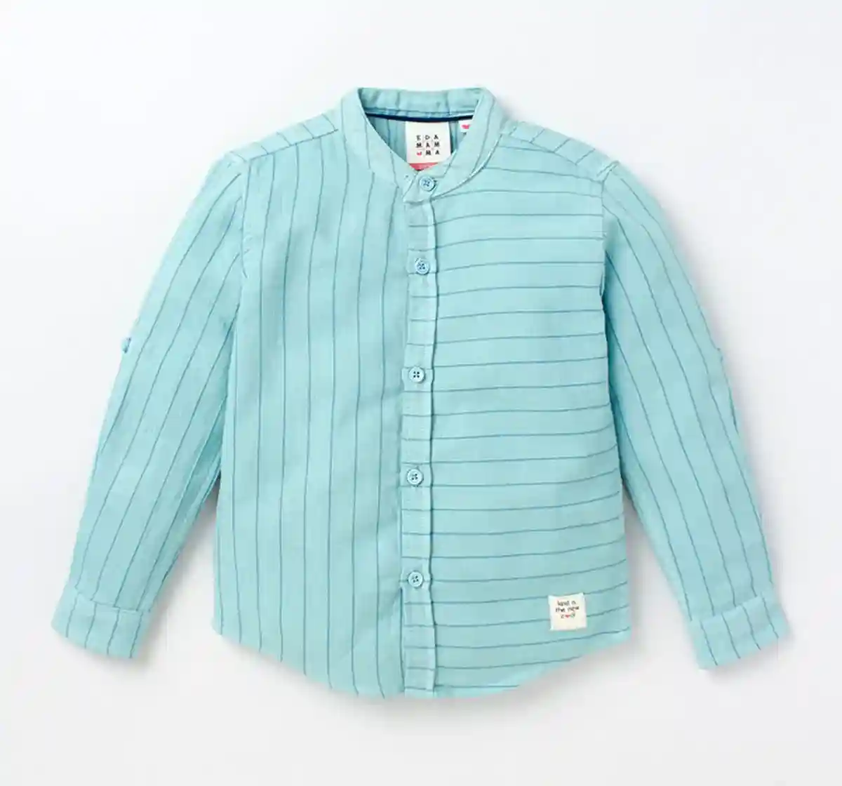Mandarin Stripe Shirt