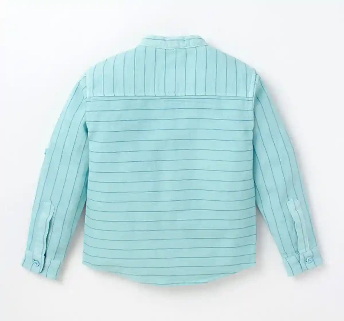 Mandarin Stripe Shirt
