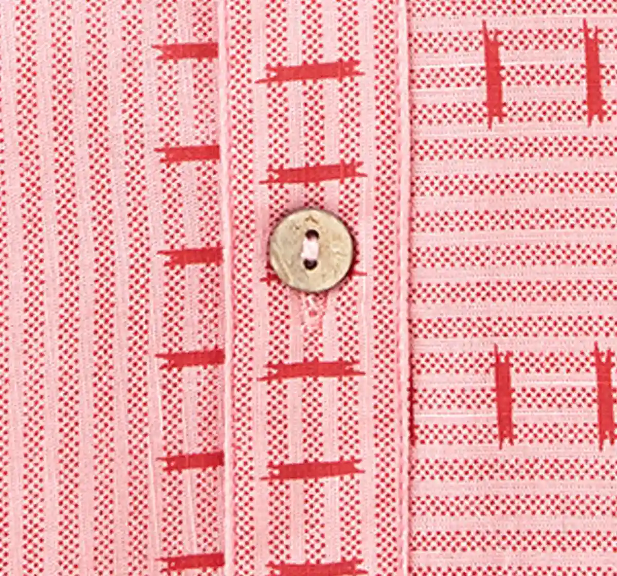 Half Sleeves Ikkat Shirt