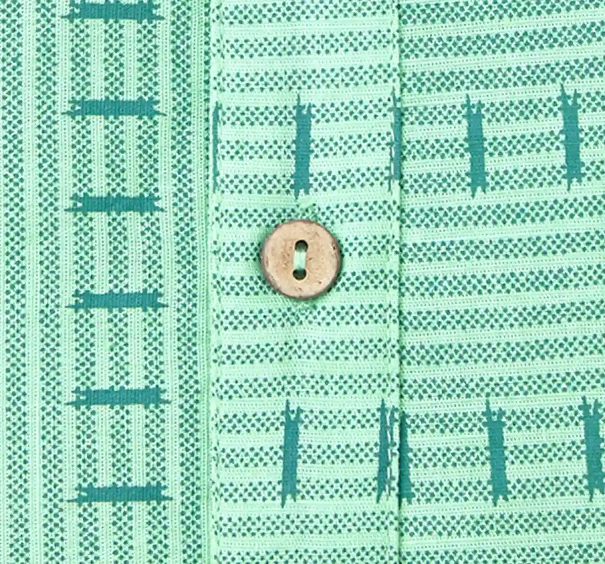 Half Sleeves Ikkat Shirt