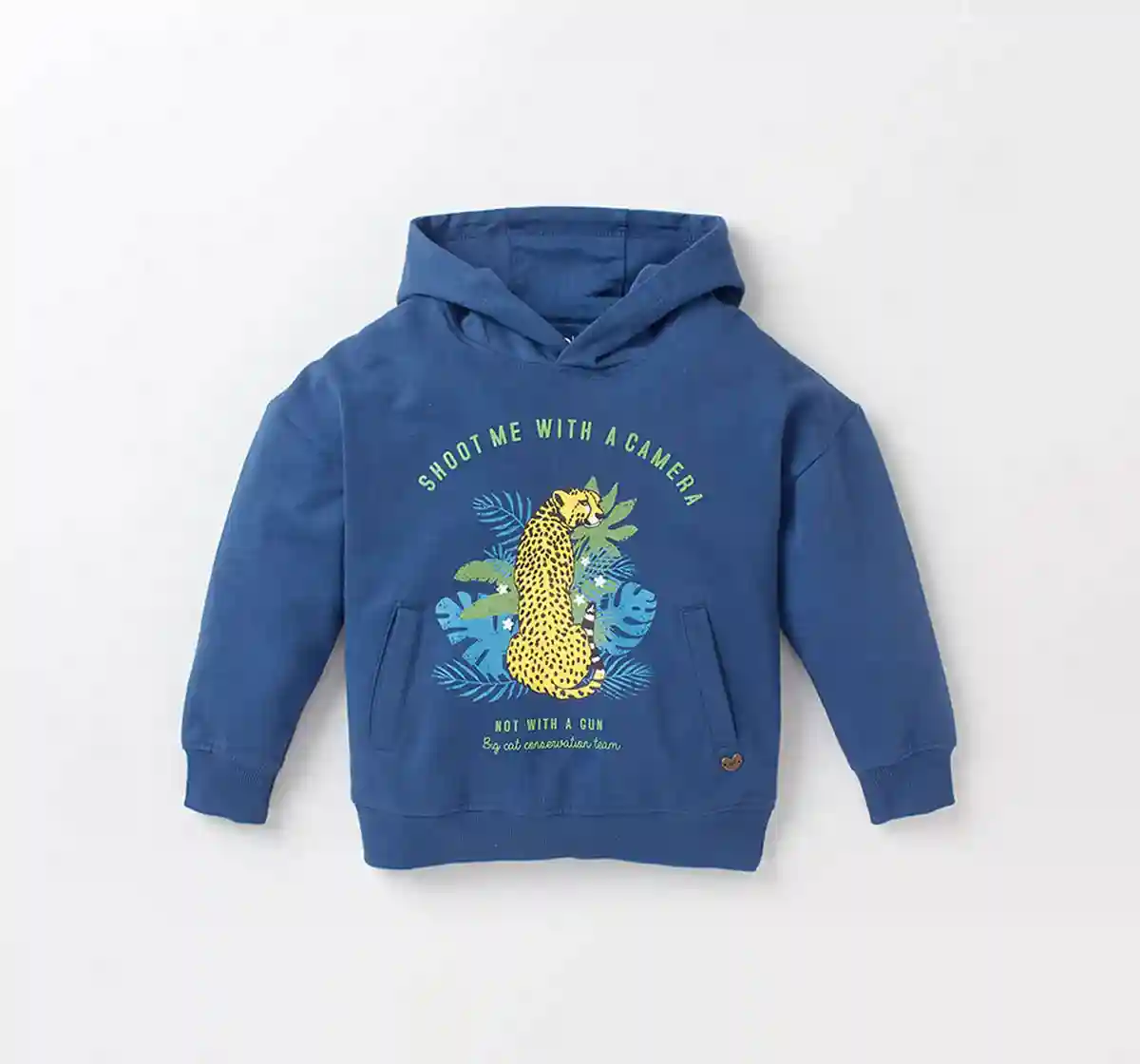 Washed Graphic Print Hoodie