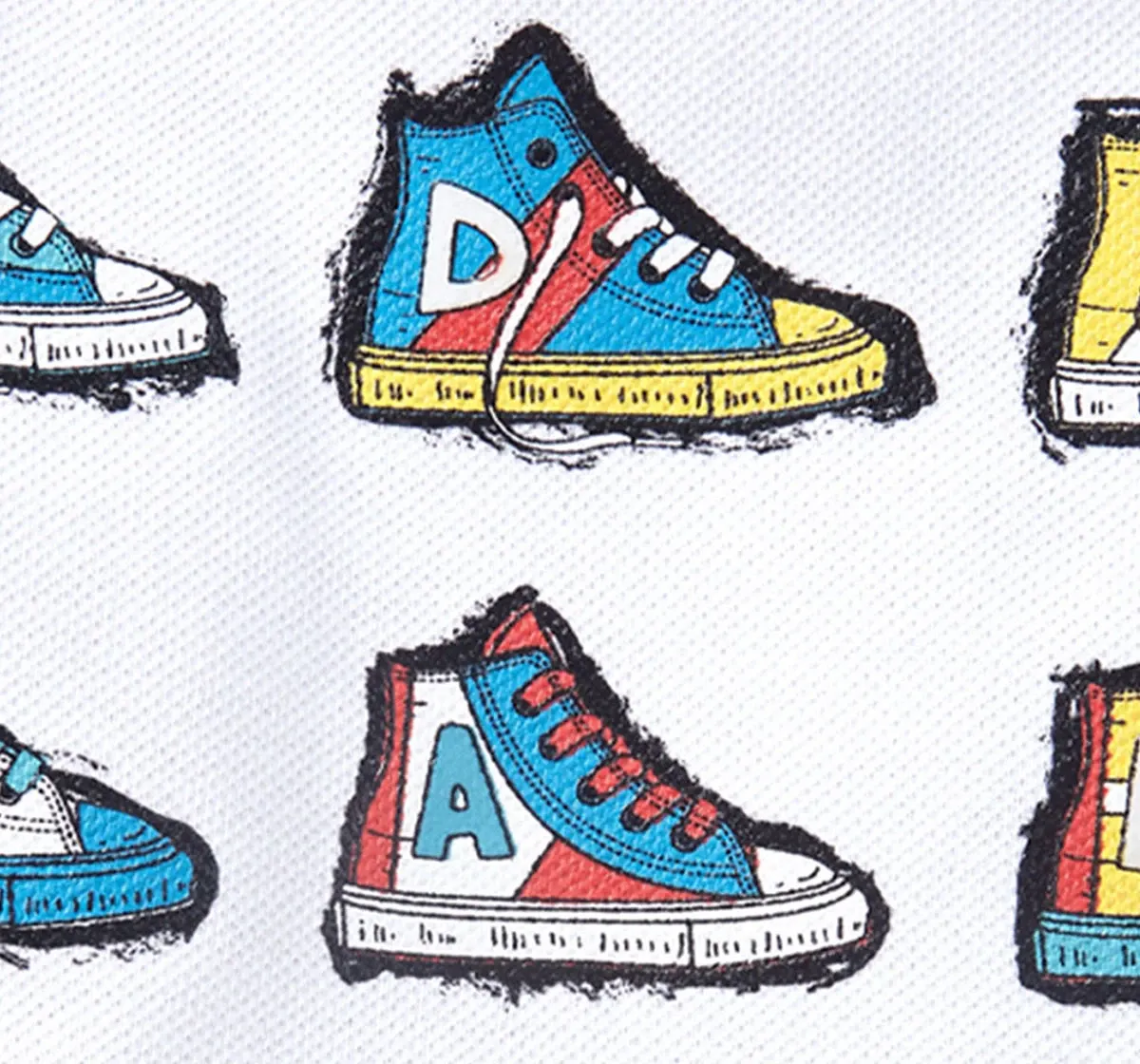 Boys Sneaker Print Tee