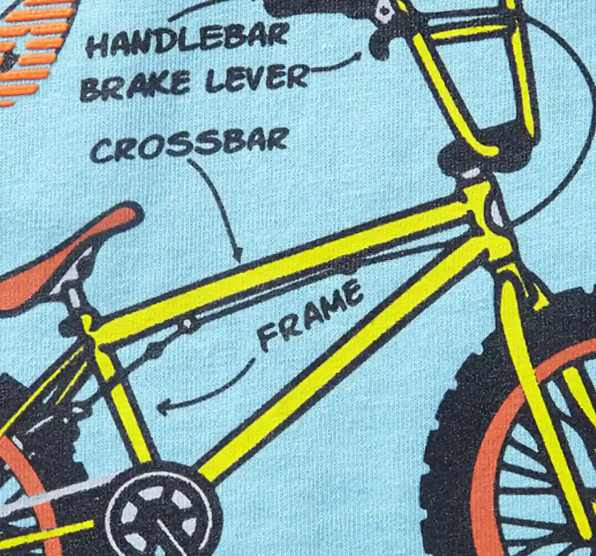 Boys Bicycle Print Tee