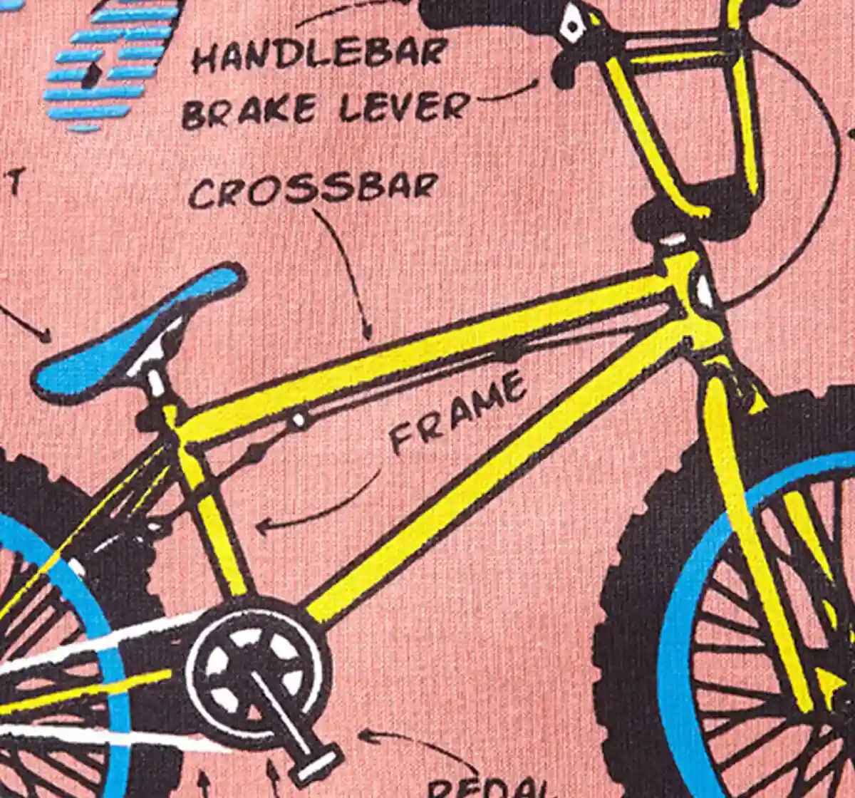 Bicycle Print Tee