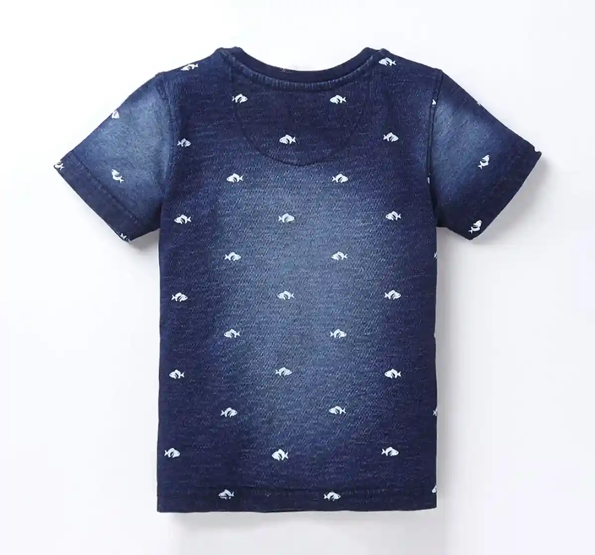 Boys Washed Indigo Tee