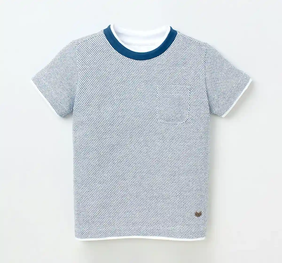 Jacquard Pattern Tee