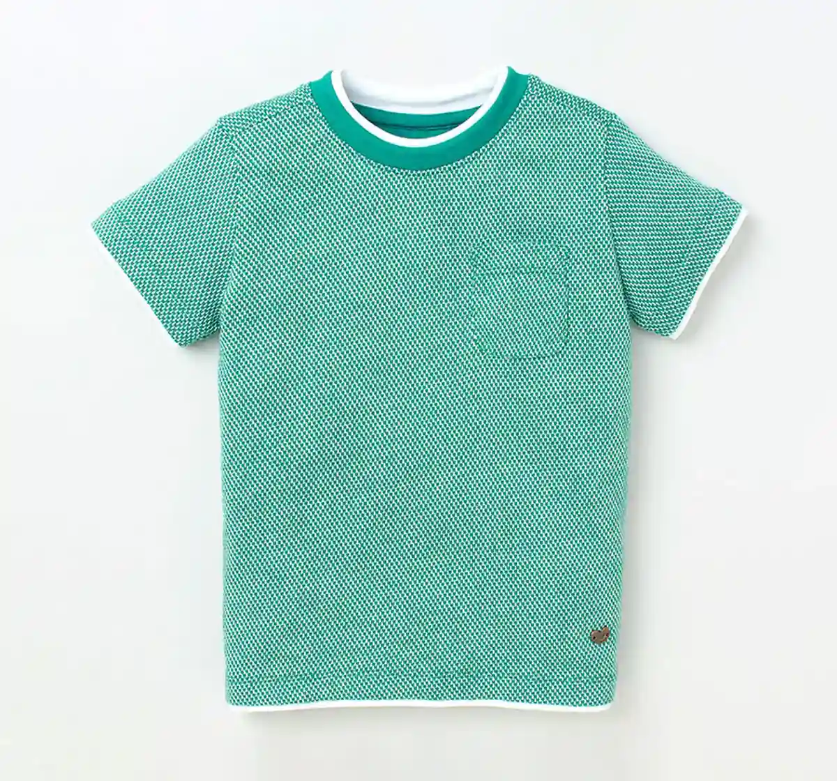 Jacquard Pattern Tee