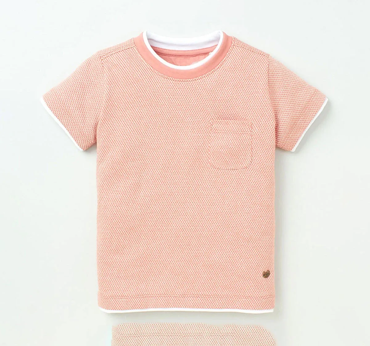 Jacquard Pattern Tee