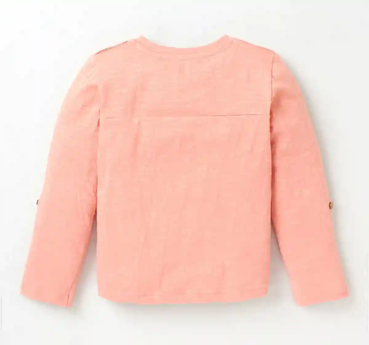 Roll Up Sleeves Applique Tee