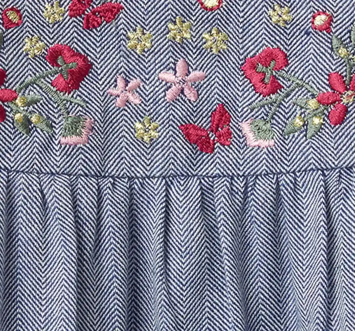 Herringbone Tier Dress