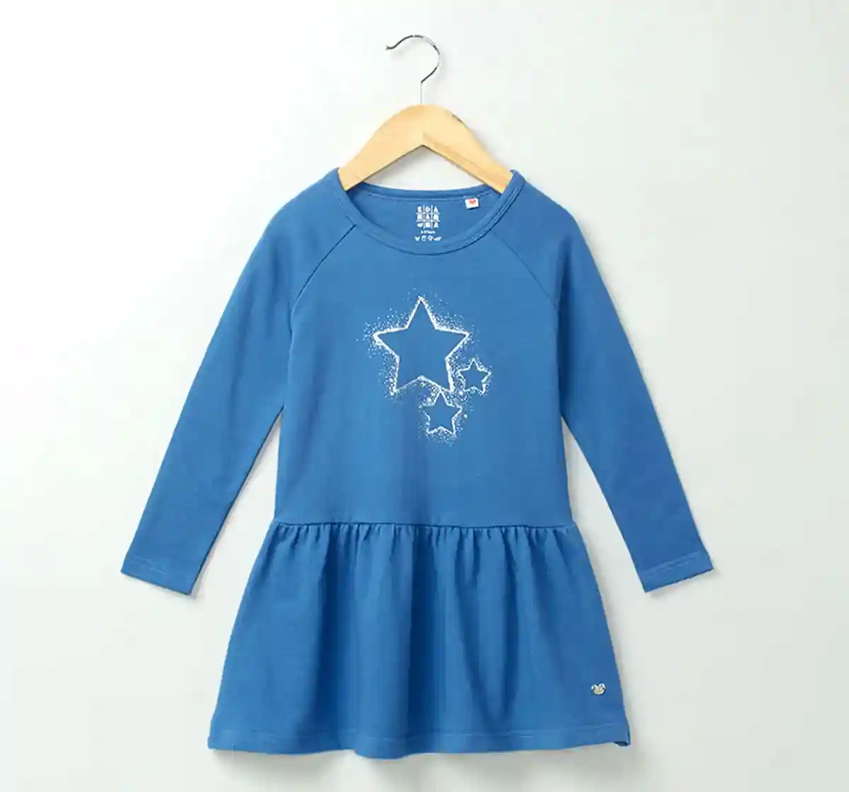 Raglan Printed Dress