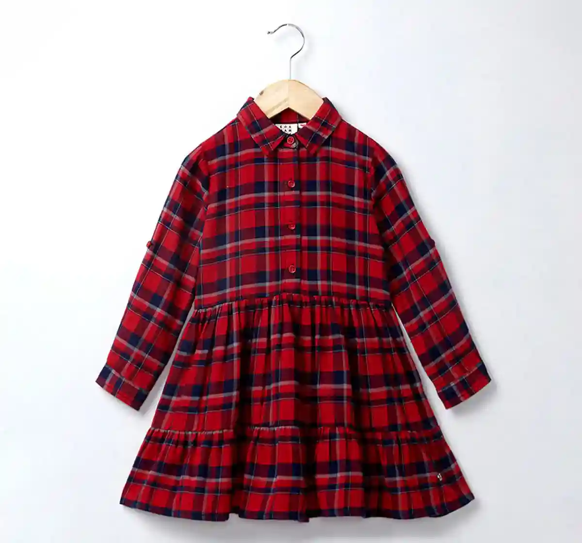 Checks Shirt Dress