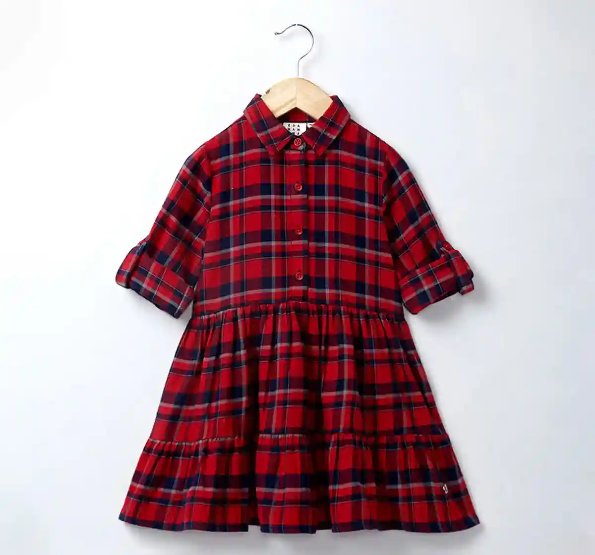 Checks Shirt Dress