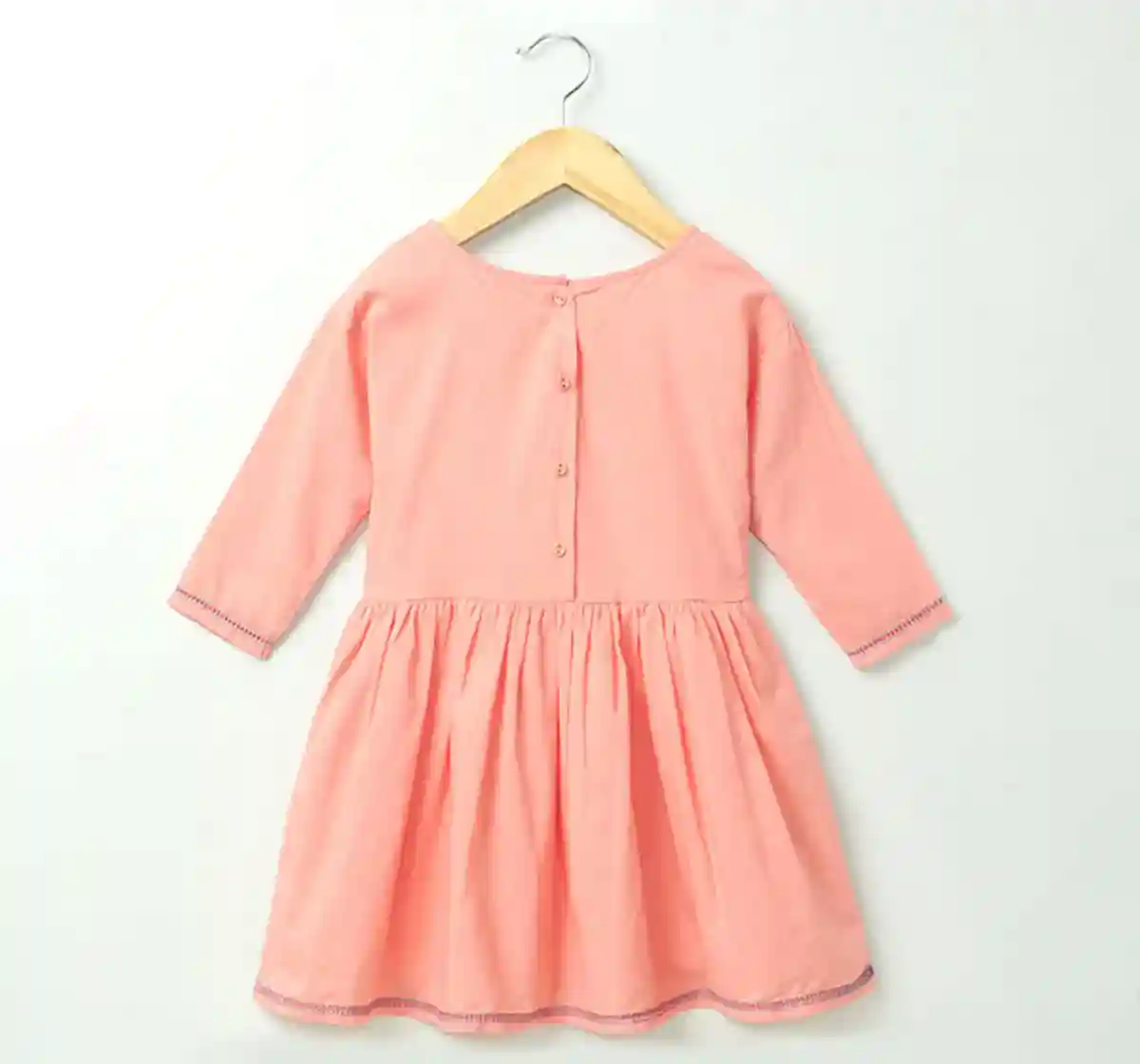 Embroidered Flared Dress