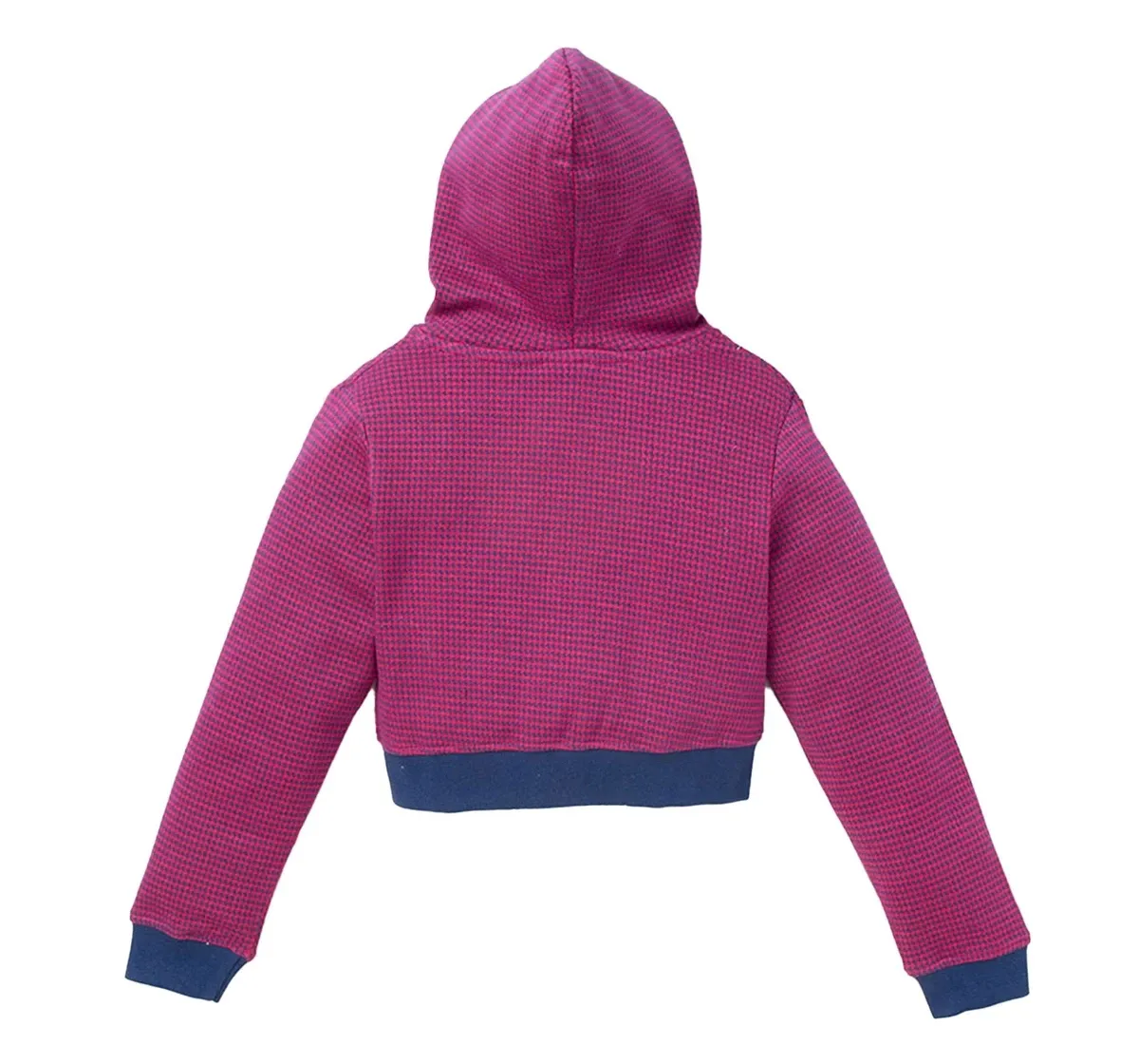 Crop Jacket With Hoodie