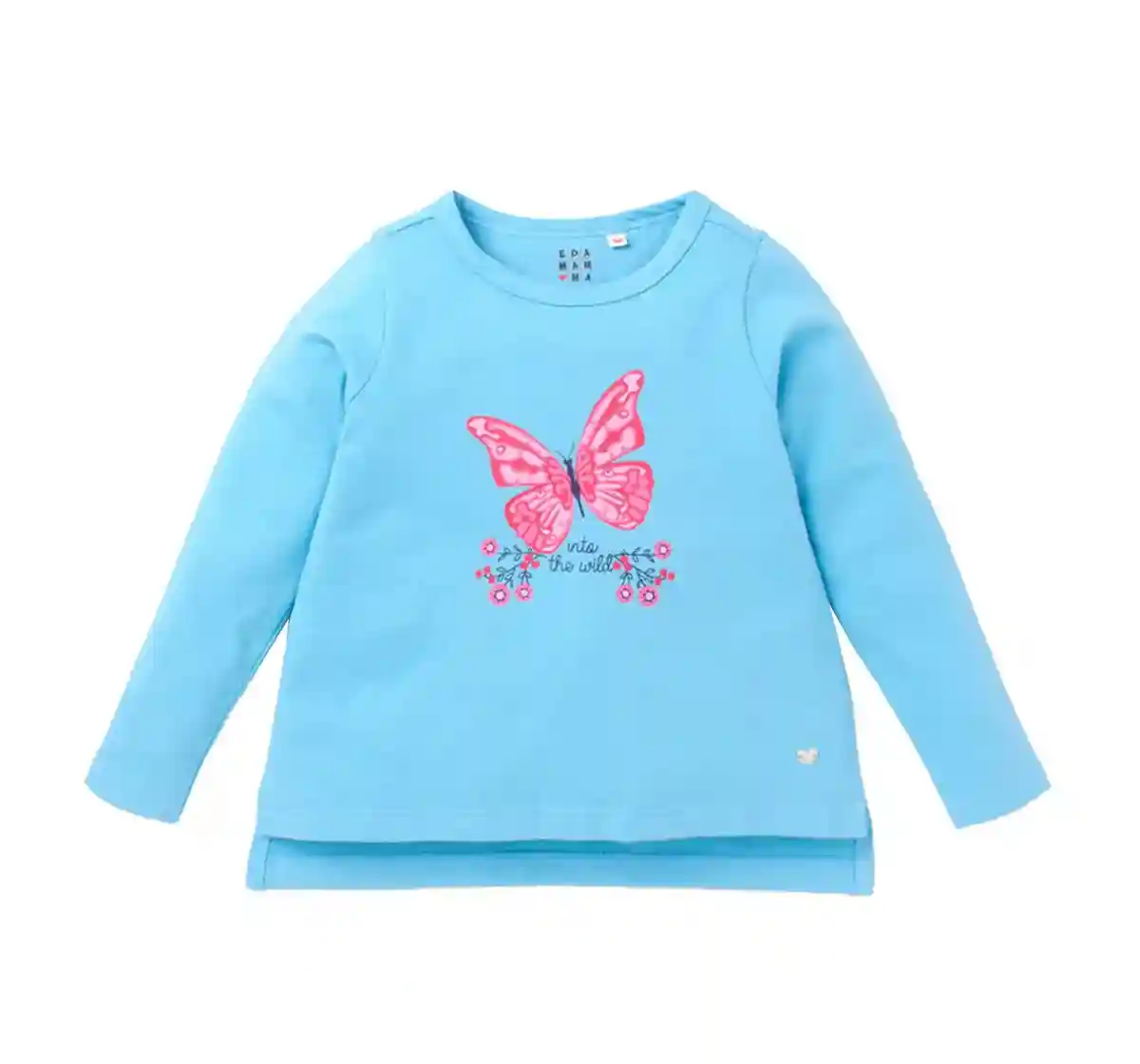 Printed High Low Sweatshirt