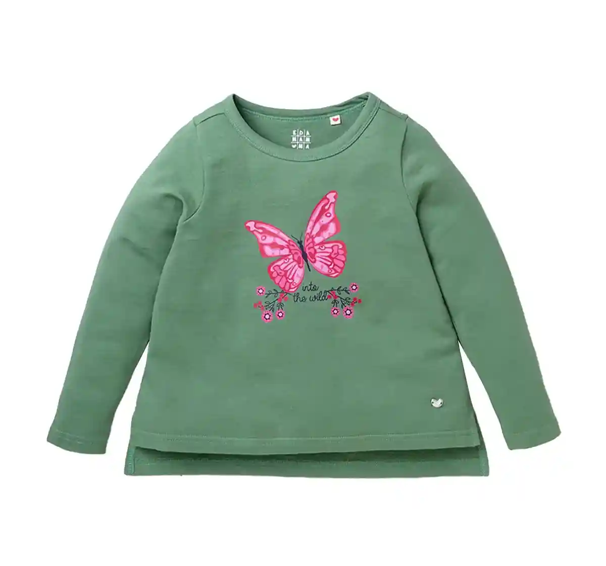 Printed High Low Sweatshirt