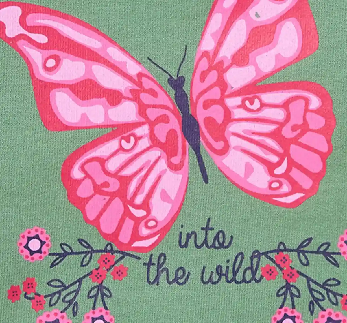 Printed High Low Sweatshirt