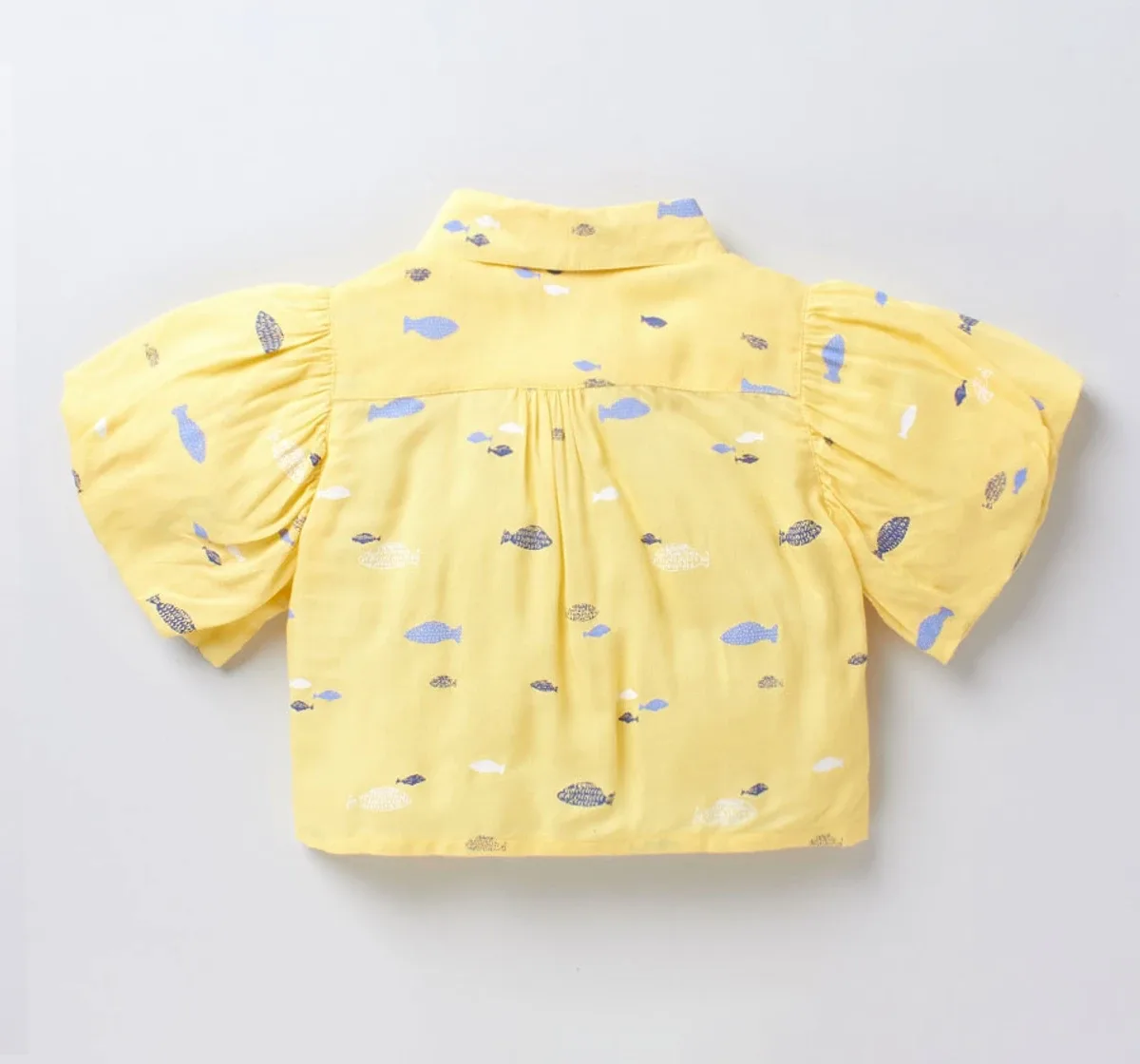 Girls Fish Print Top