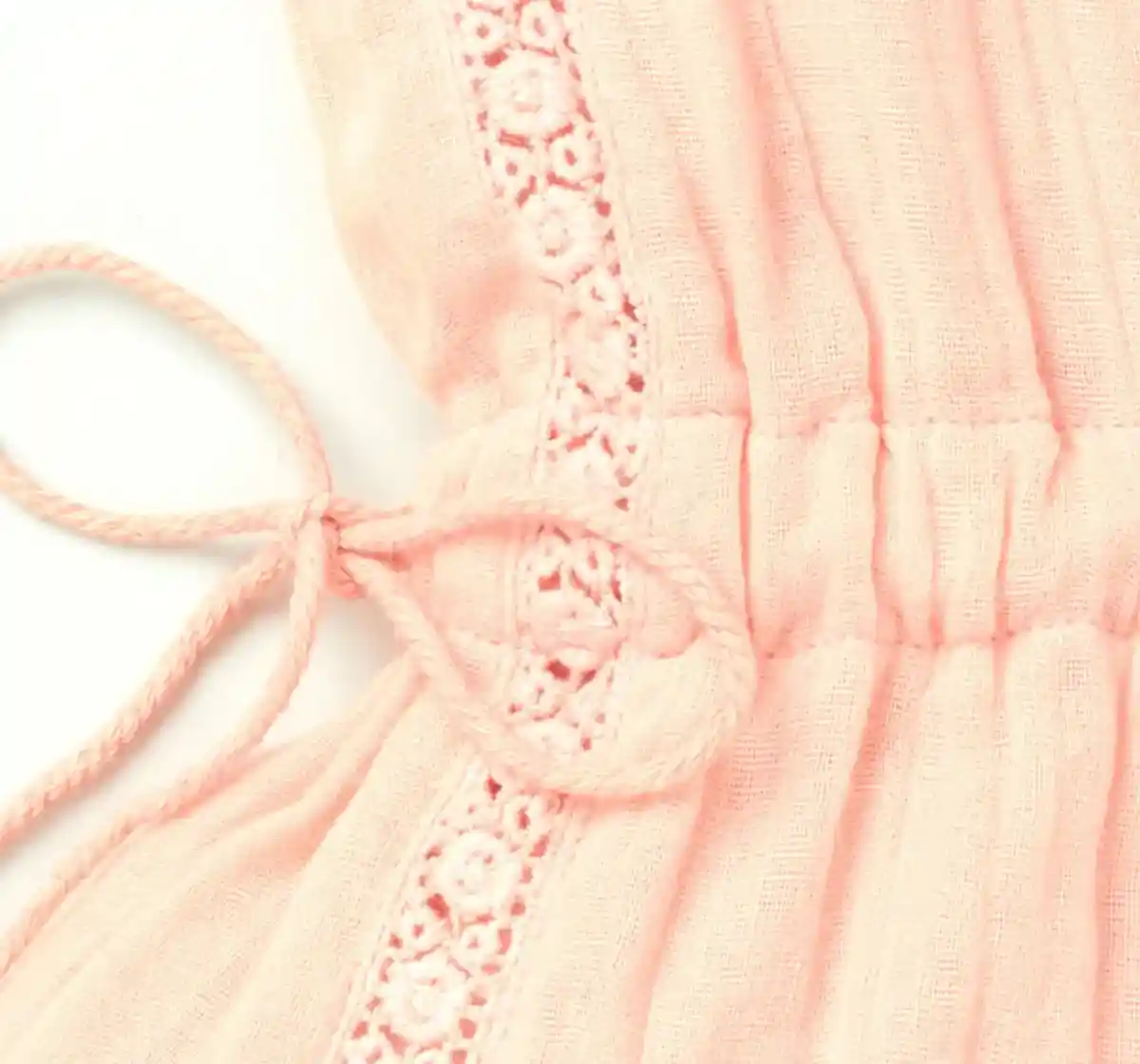 Peplum Dobby Top With Tape
