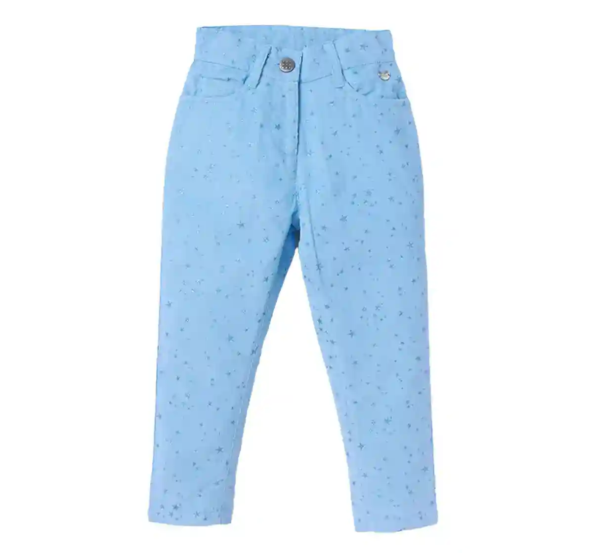 Corduroy Printed Trousers