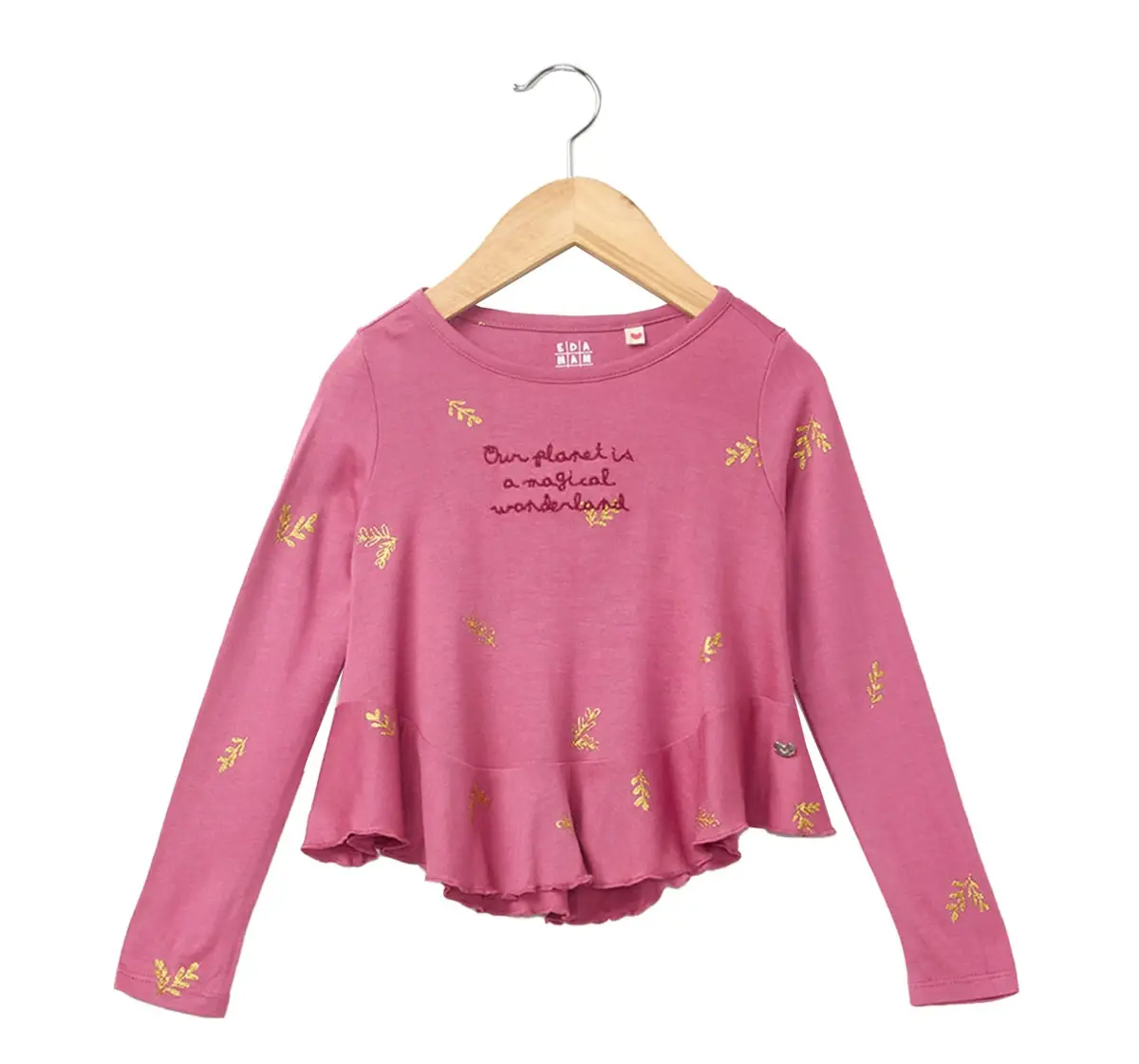 All Over Print Flared Tee