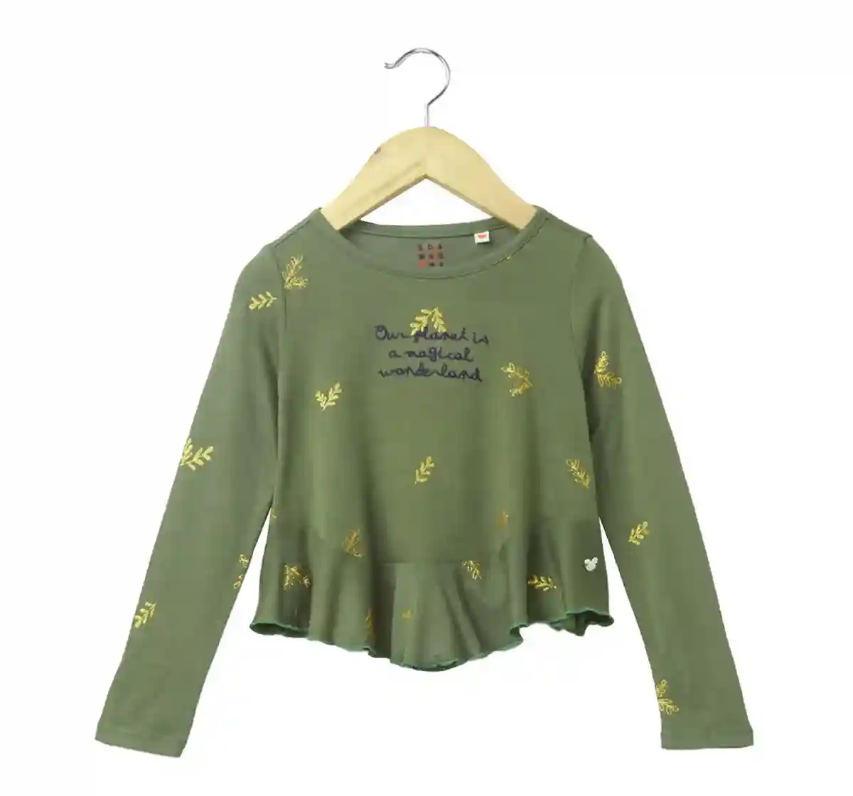 All Over Print Flared Tee